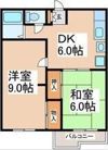 サニーハイツの間取り画像