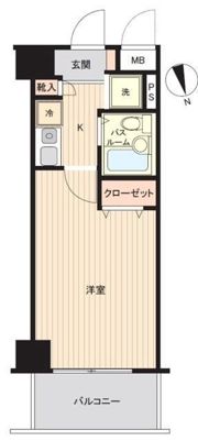 フェニックス高田馬場の間取り画像