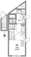心葉テラス大岡山の間取り画像