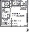フィオーレ日暮里の間取り画像