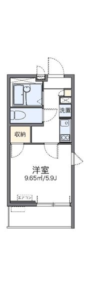 レオネクスト呉松Ⅰの間取り画像
