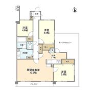 デュエット北千住クレアの間取り画像