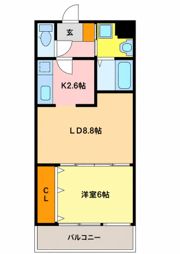 アルテマイスターアルメールの間取り画像