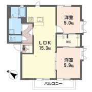 メゾン・モンハイム東．の間取り画像