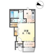 北区今羽町アパート新築工事の間取り画像