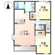 ヴィサージュの間取り画像