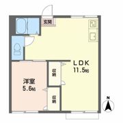 エクセレート府中Aの間取り画像