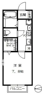 セジュール奥沢の間取り画像