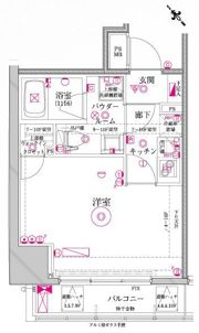 C'est joli駒込の間取り画像
