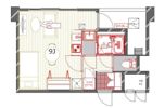 三敬中洲マンションの間取り画像