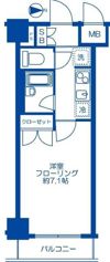 キャッスルステージ浅草吾妻橋の間取り画像