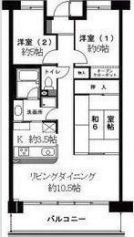 ロイヤルエイトコートⅡの間取り画像