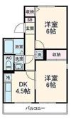 藤原ハイツCの間取り画像