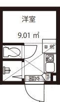 GARUNA OKUBOの間取り画像