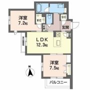 SouthMaisonさくらの間取り画像