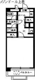 メゾンドール上泉の間取り画像