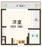 府中セントポーリアの間取り画像