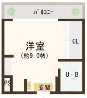 府中セントポーリアの間取り画像