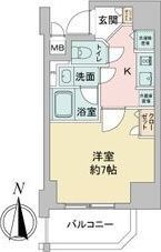 APEX名古屋栄Premier Lifeの間取り画像