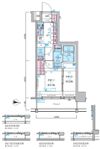 GENOVIA木場Ⅱの間取り画像