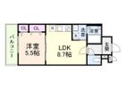 リアン富木の間取り画像