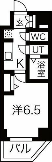 メイクス上前津Ⅲの間取り画像