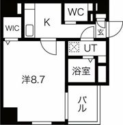 メイクス上前津Ⅱの間取り画像