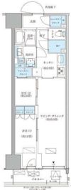 パークアクシス品川天王洲アイルの間取り画像