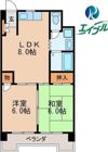 丸の内カジウラマンションの間取り画像