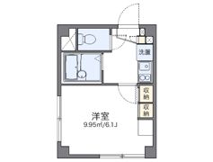 レオパレス木場公園の間取り画像