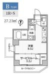 S-RESIDENCE亀戸balmの間取り画像