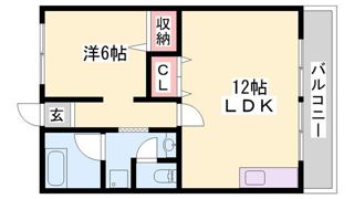マイコーポ土山の間取り画像