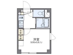レオパレス木場公園の間取り画像