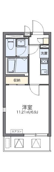 レオネクストプランドール千寿の間取り画像