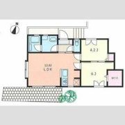 大岡山戸建の間取り画像