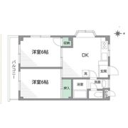 エクレール仙川の間取り画像