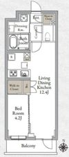 LiveCasa千鳥町の間取り画像