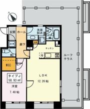 桃園パークマンションの間取り画像