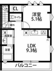 グランフォルト旗の台の間取り画像
