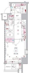 ラグディア北新宿の間取り画像