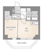 スプランディッド木場駅前の間取り画像