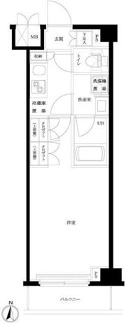 ルーブル蒲田南七番館の間取り画像