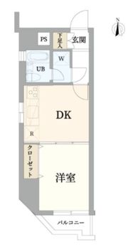 アルス三軒茶屋の間取り画像