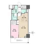 ザ・パークワンズ深川門前仲町の間取り画像