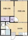 片岡コーポの間取り画像