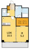 M's ouest tower(エムズウエストタワー)の間取り画像