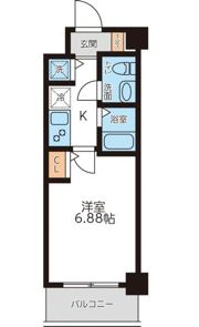 メゾン西馬込の間取り画像