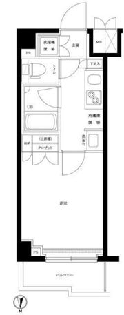 ルーブル多摩川九番館の間取り画像