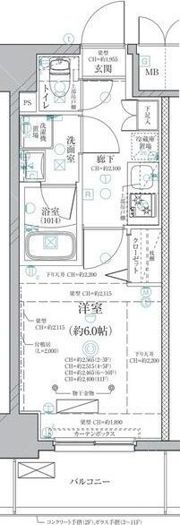 ディアレイシャス泉の間取り画像