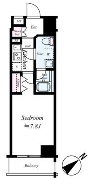 Valore Qualita Asakusabashiの間取り画像